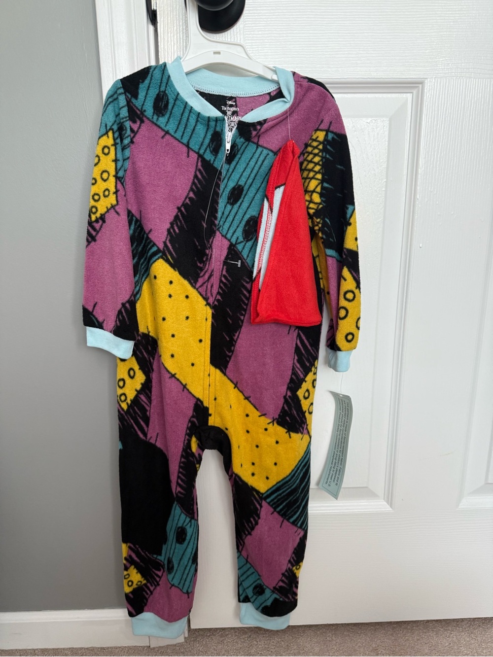 The nightmare before Christmas fleece footloose pajamas- size 3t